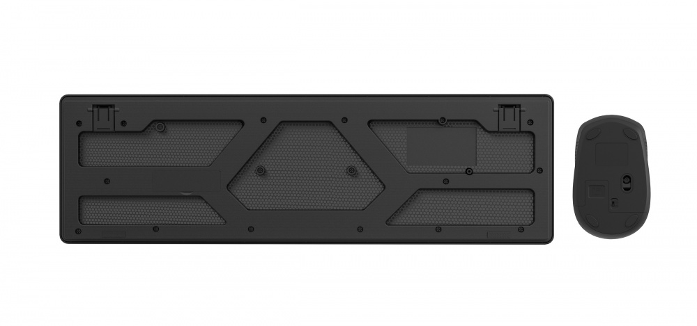 Комплект клавіатура та миша Maxxter (KMS-WCM-02B-UA) бездротовий black