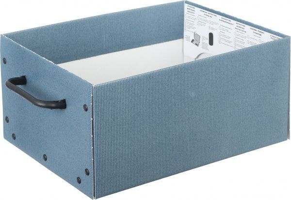 Ящик картонний Miss Space Classic 330x250x160 мм синій
