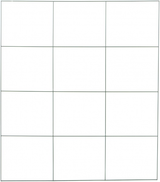 Сетка металлическая Altern для сада и огорода 1000х600 мм (комплект 4 сетки) 