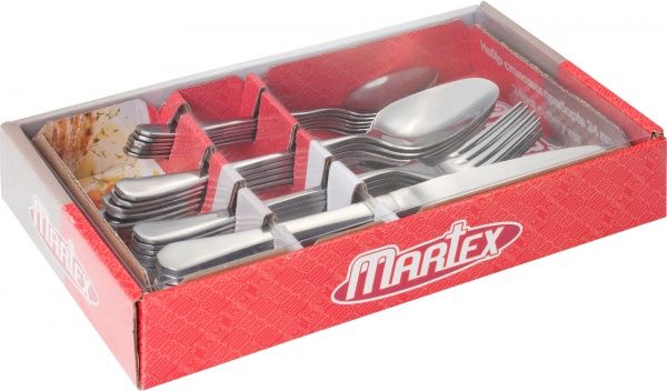 Набор столовых приборов 24 предмета на 6 персон Martex