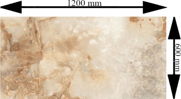 Плитка Italica Jakarta Gold 60x120 