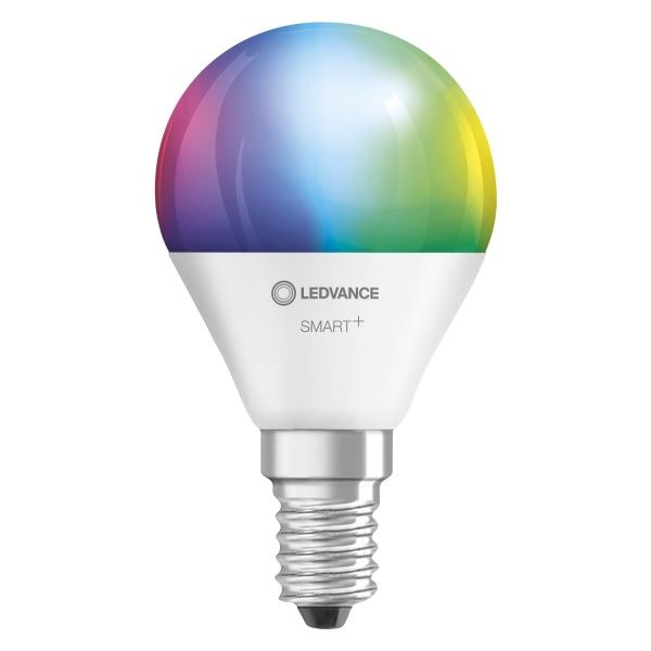 Лампа світлодіодна Ledvance SMART+ WiFi Mini bulb 5 Вт P45 матова E14 220 В 2700-6500 К 