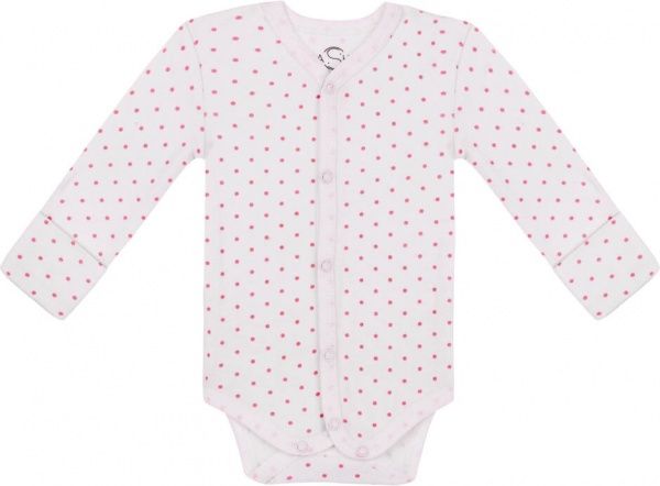 Боди для девочки Sasha р.56 белый 