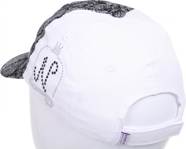 Кепка для дівчаток Pampona 21 L 09 р.48 чорний 