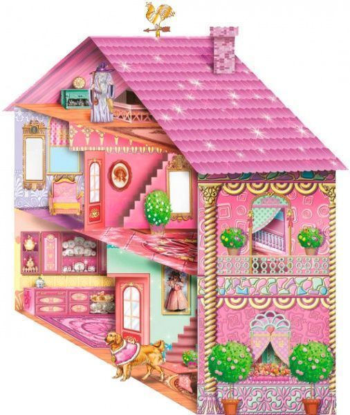 Книга «Книжка-іграшка. Палац маленької принцеси.» 978-966-283-192-4