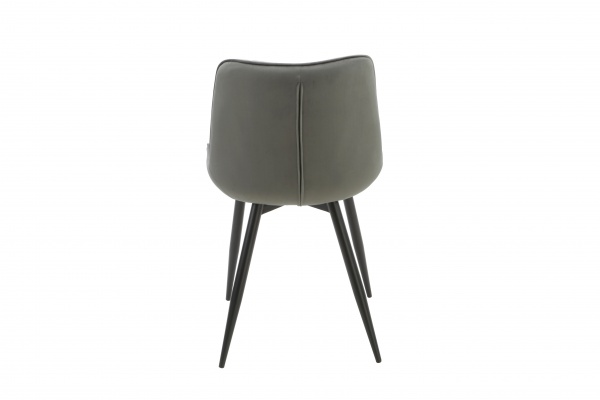 Стул Special4You Damask E6477 темно-серый/черный