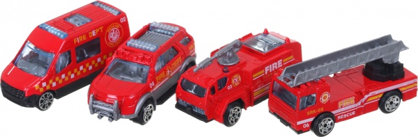 Ігровий набір Shantou Пожежна машина-паркінг зі звуковими ефектами OTB0581789