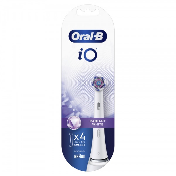 Насадки для электрической зубной щетки Oral-B iO Radiant White 4 шт.