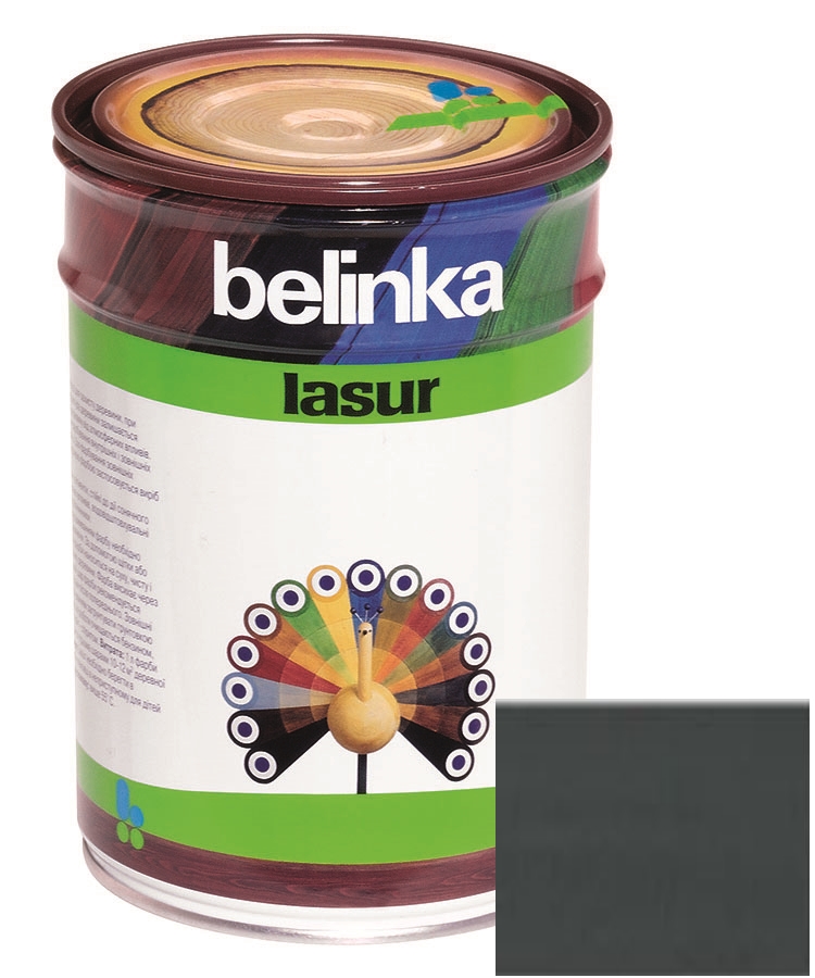 Фарба-лазур Belinka Lasur 31 графітово-сірий мат 0,75 л