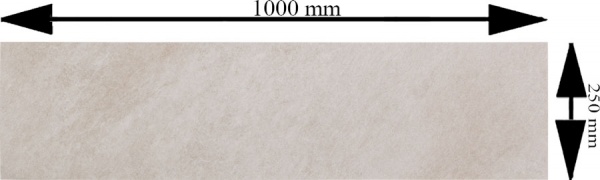 Плитка STN CERAMICA Монт Фарон бейге 25x100 