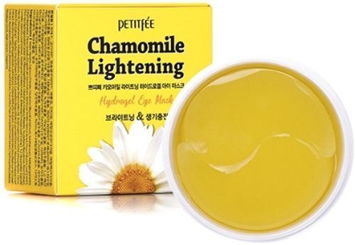 Гидрогелевые патчи Petitfee осветляющие с экстрактом ромашки 60 шт./уп.