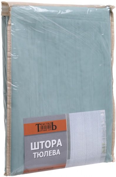 Тюль ERT 52 300х270 см голубой