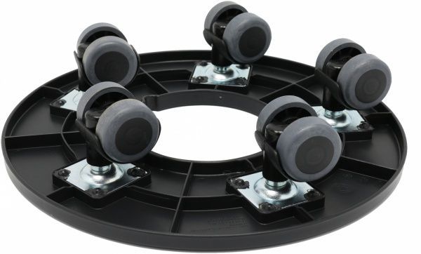 Подставка под вазон Classico Quadro 43 на роликах 6 см 