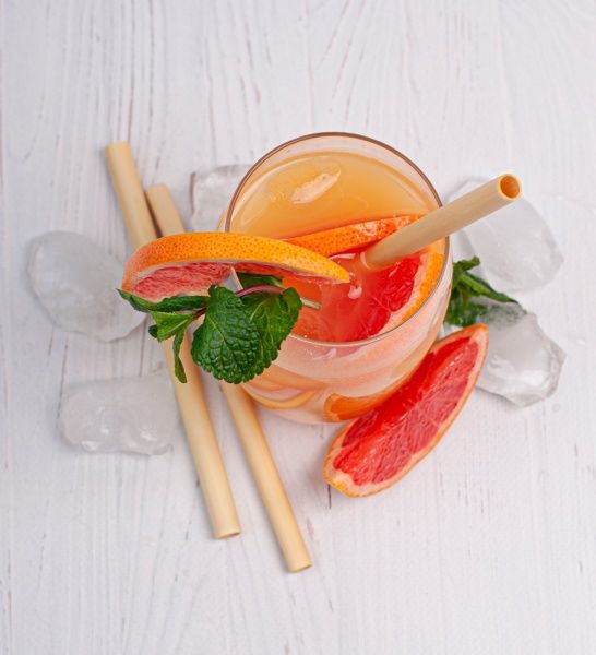 Трубочки для коктейлей з камыша