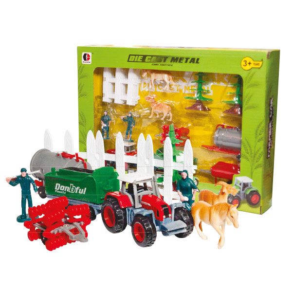 Игровой набор фермерской техники 1801C-4ABCD