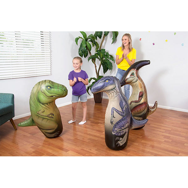 Неваляшка надувная Bestway 96 см Динозавр в ассортименте