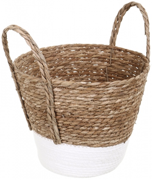 Кошик d18хh24 см біло-бежевий EG10612-2 Village