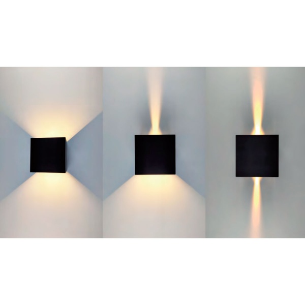 Бра Polux Kioto 1x6,5 Вт G9 чорний 