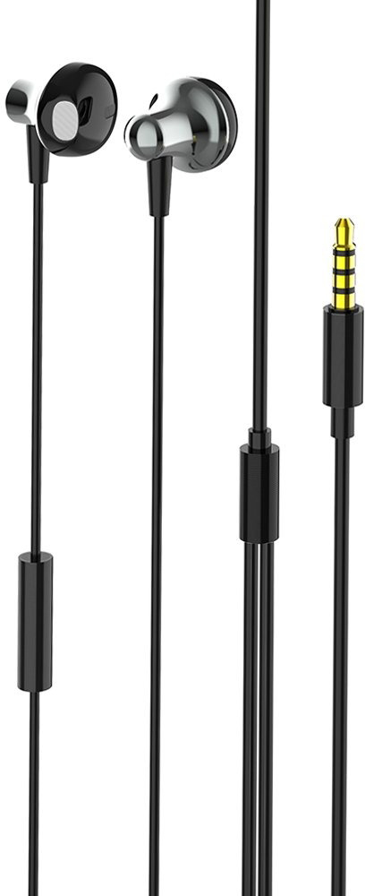 Навушники ColorWay Slim 3.5 mm Wired Earphone Blast 1 black (CW-WD01BK)