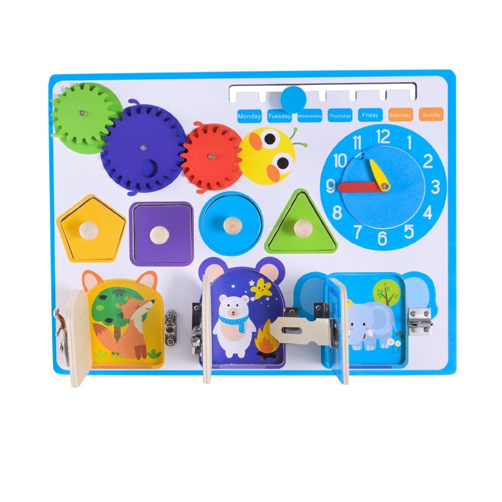 Игрушка деревянная Shantou Бизиборд WD15401