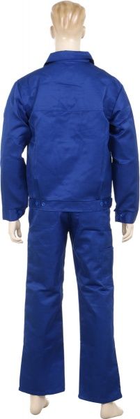 Костюм рабочий Торнадо Евро (куртка и полукомбинезон) рост 5/6 р. 44-46 васильковый
