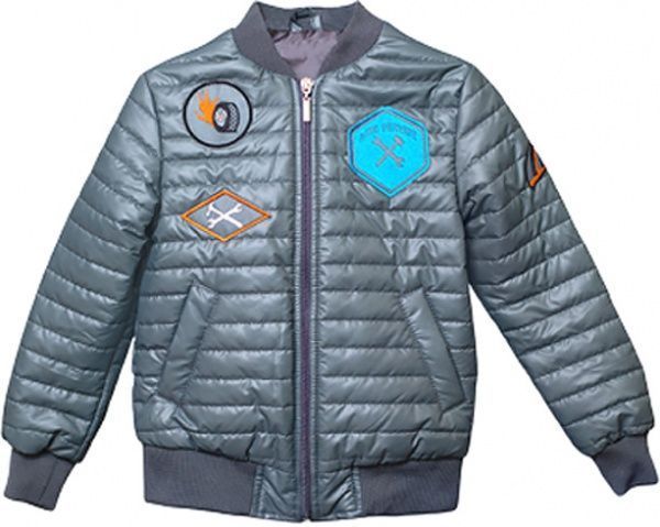 Куртка детская Модний Карапуз Mechanic р.104 серый 03-00784-0 