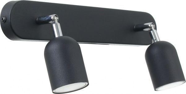 Спот TK Lighting Naro 2x35 Вт GU10 хром/чорний 4416 