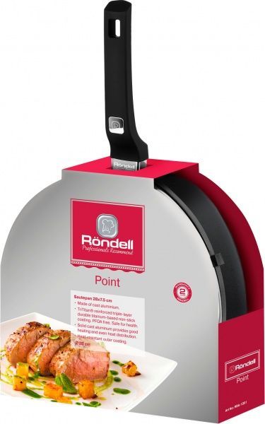 Сотейник с крышкой 28 см RDA-1351 Rondell