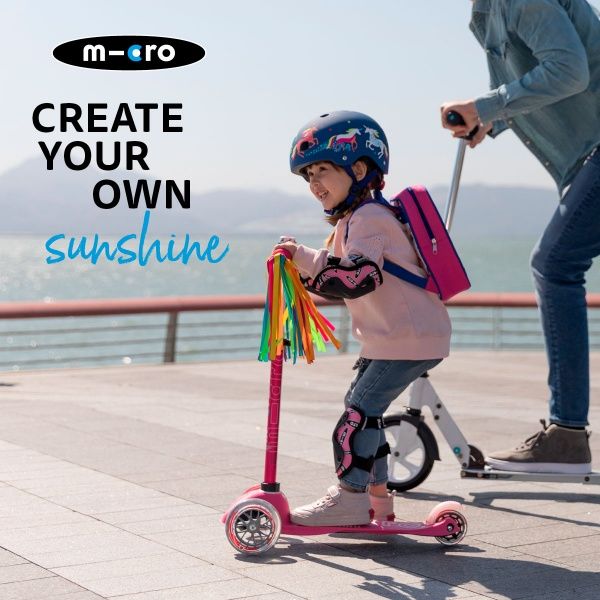 Детская защита Micro (лок. 15-19 cm, кол. 21-27 cm) AC8029 р. S розовый