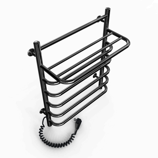 Рушникосушарка електрична Laris Стандарт ЧФ(Ч) 7 500х800 з полицею Е Л