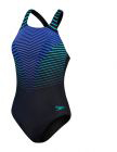 Купальник Speedo DIGI PLMT MDLT AF BLACK/BLUE 8-00305514842 р.3XL разноцветный
