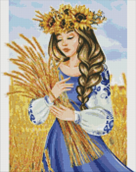 Алмазная мозаика Моя родная земля Идейка 