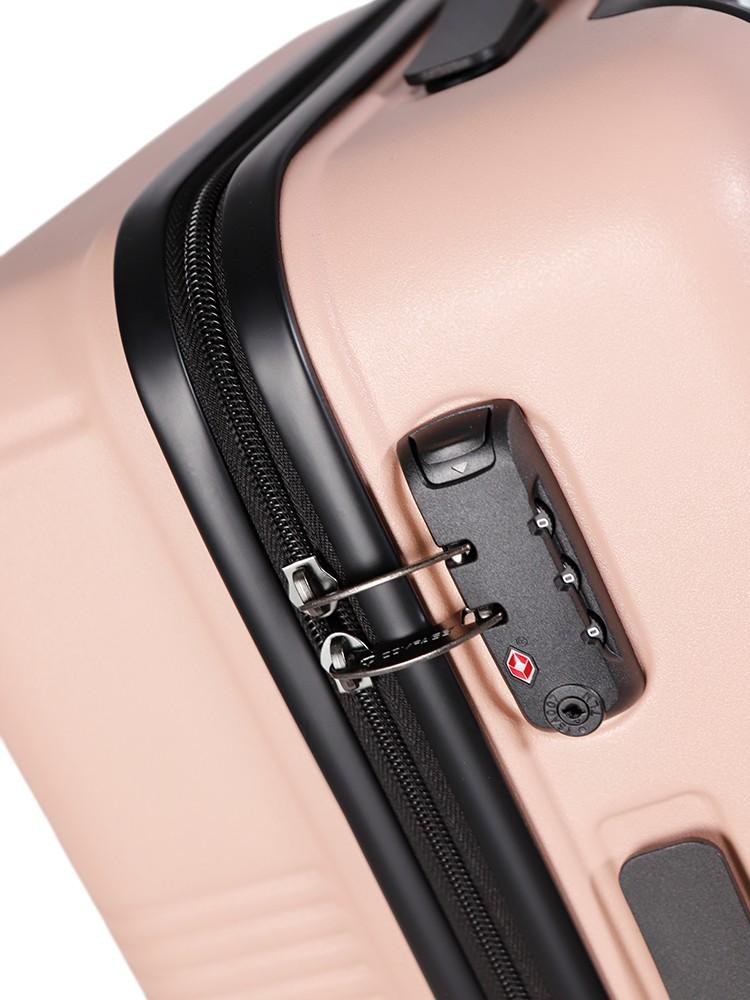 Чемодан NEWCOMER N1652 34 л розовый 22.5x36x56 см S