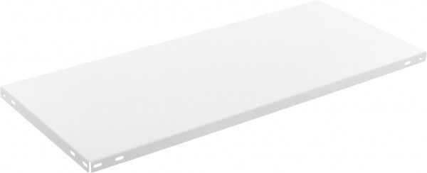 Полка для стеллажа металлическая (белая) 30x950x400 мм белый 
