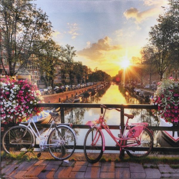 Репродукція Сучасне місто 28-46 28x28 см 