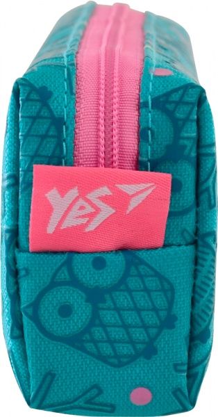 Пенал мягкий TP-01 Nightly Birds YES зеленый