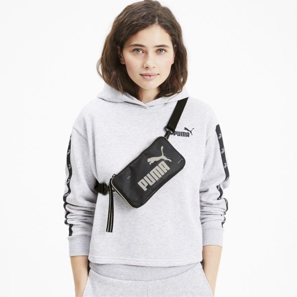 Сумка на пояс Puma WMN CORE UP SLING BAG 7748001 черный 
