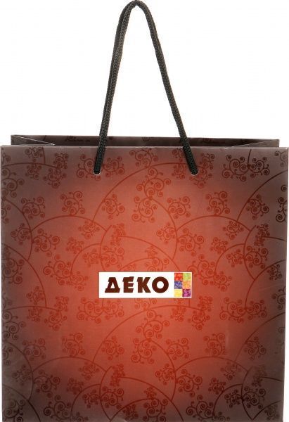 Пакет паперовий ДЕКО 24х23х10