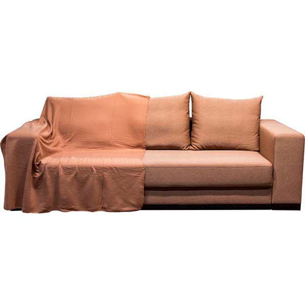 Плед флісовий Underprice коричневий 150x180 см