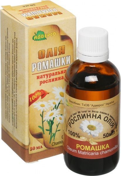 Натуральное масло Адверсо Ромашкова 50 мл 