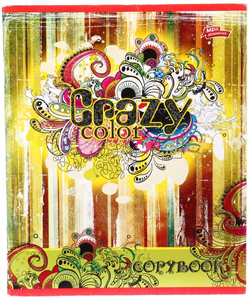 Тетрадь школьная с глитером 48 листов в клеточку в ассортименте Мечты сбываются