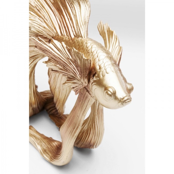 Статуэтка Betta Fish Gold 37x34x14 см KARE Design