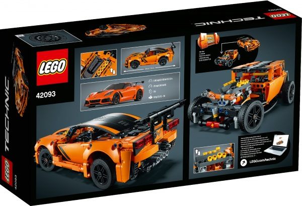 Конструктор LEGO Technic Chevrolet Corvette ZR1 42093
