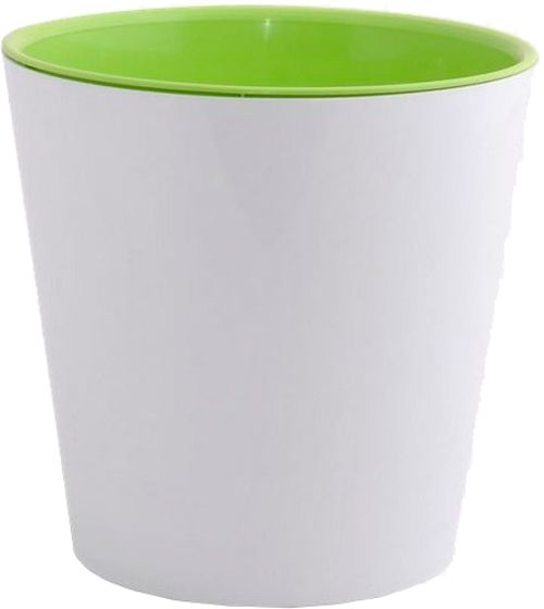 Горщик Алеана Деко 16х15,5 см круглий салатовий (114039) 