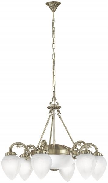 Люстра підвісна Eglo 6x40 Вт E14 2х60 Вт E27 бронзовий 82743