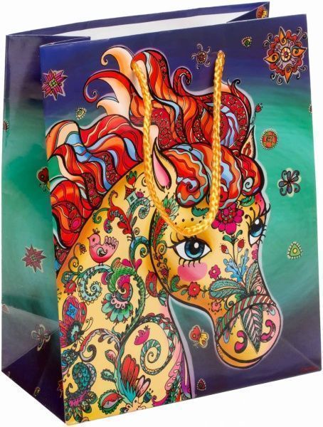 Пакет паперовий Яскрава 23x18x10