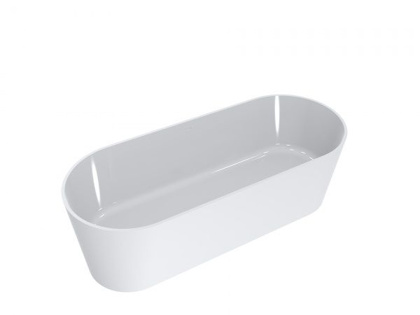 Ванна из искусственного камня Miraggio Providence 170x70 белая