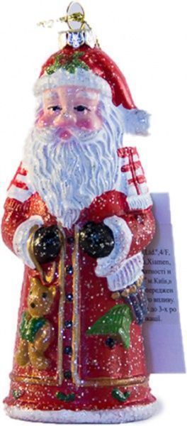 Іграшка на ялинку Девілон Дід Мороз 12 см 190132