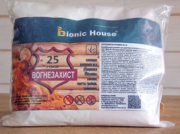 Вогнебіозахист Bionic House БС-13 концентрат 1:10 безколірний 1 кг