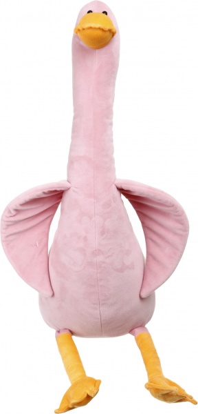 Подушка декоративна Гусак 53 см рожевий 